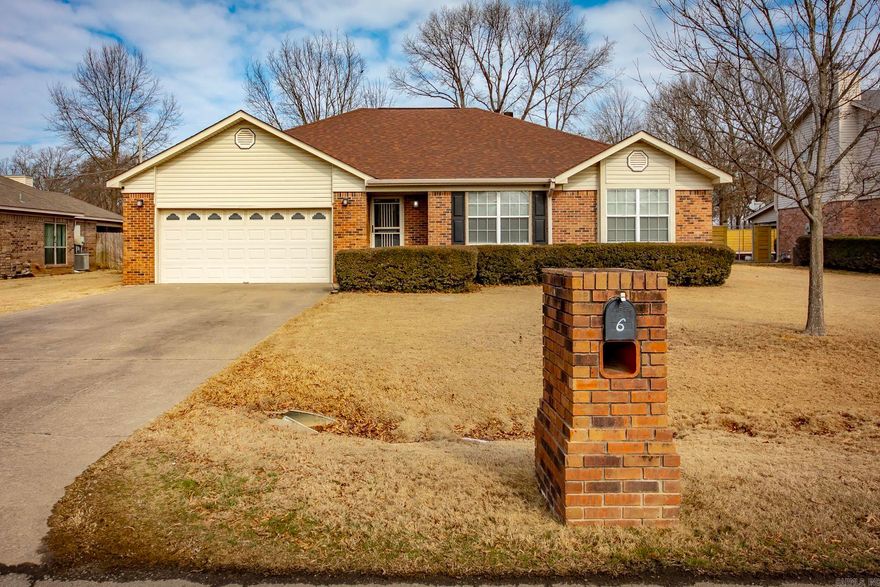Don't miss this cute 3 bedroom 2 bath home plus office and screened in porch and close to schools and shopping.