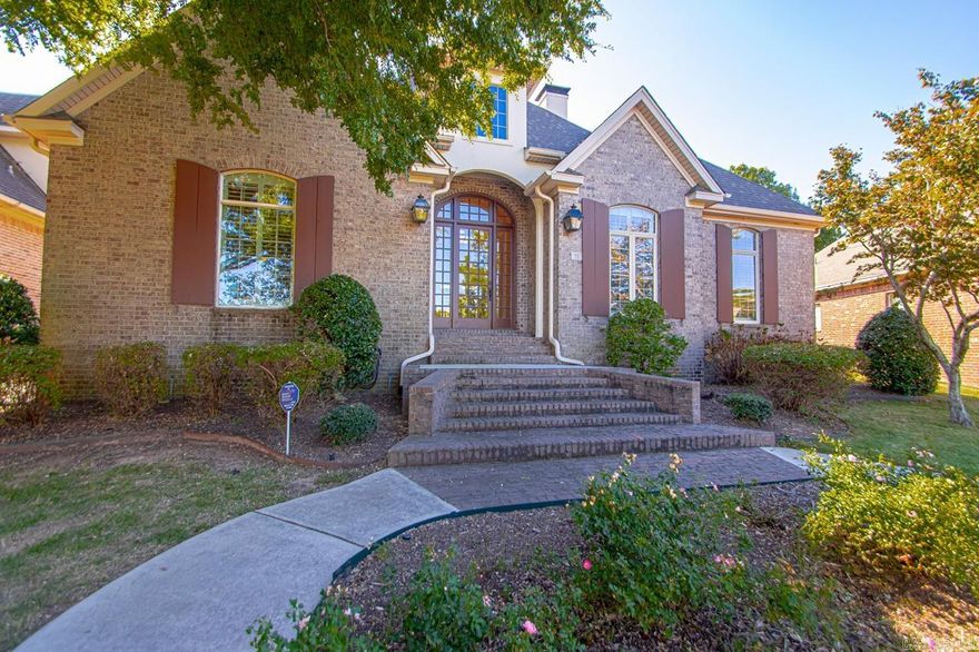 A beautiful custom built home with many updates and special features throughout. Tall ceilings, open floor plan, lots of light through the large windows, plantation shutters, huge walk in pantry, very cute bar area- roof 2022, 22KW whole house generator 12/21, Refrigerator 2019, HWH 2023, gas range 2023.  Refrigerator, washer and dryer to convey with purchase.  Large floored attic with new insulation 2023. Beautifully landscaped yard and covered patio area. A loved and well cared for home.