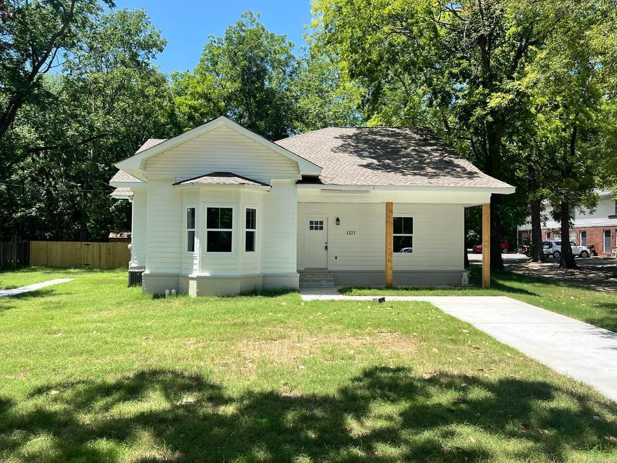 Completely renovated duplex in the heart of Conway offering modern comfort and versatility. Each side features 3 bedrooms and 2 bathrooms, with two bedrooms (including the primary suite) located on the main level and a private third bedroom upstairs. Every detail has been thoughtfully updated from the studs in, including brand-new plumbing, electrical, HVAC, roof, flooring, and fresh interiors throughout. You'll love the stylish kitchens with new appliances, tiled showers, dedicated laundry rooms, and private fenced backyards divided for each unit. Whether you're looking for a solid rental investment or the perfect house hack opportunity, this property delivers on both convenience and value. Agents see remarks.