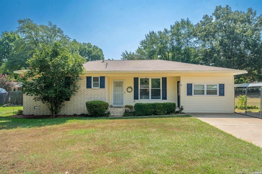 Welcome to your dream home! This charming three-bedroom, two-bathroom house offers a perfect blend of comfort and functionality. Asyou approach, you'll be greeted by a beautifully landscaped front yard, setting the stage for what’s inside. Step into the spacious livingarea, where paneling has recently been painted white to create a new and inviting atmosphere. The all-electric home ensures efficiencyand ease, while the spacious kitchen is perfect for preparing delicious meals and has a breakfast bar as well. One of the standoutfeatures of this property is the inground pool, an ideal spot for relaxation and fun. Imagine sunny days spent lounging by the pool orhosting poolside gatherings in your private oasis. The backyard is fully fenced, providing a safe and serene environment for outdooractivities. Additionally, the one-car garage has been thoughtfully converted into a versatile bonus space—whether you envision it as acraft room, laundry room, or extra living area, the possibilities are endless. This home is perfect for families or anyone seeking extraspace. Don't miss out on the opportunity to make this fantastic property your own—schedule a showing today!