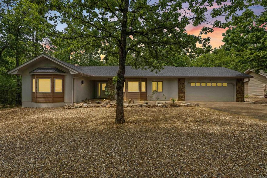 Rare find on a quiet cul-de-sac! This meticulously updated one-level 3 bed, 2 bath home on a half acre lot with a massive bonus room is truly move-in ready. The kitchen features VASARI Lime Plaster and Paint walls made from natural lime and powdered marble, handcrafted Moroccan Zellige tile backsplash, seamless quartz countertops, new garbage disposal, and all matching 2025 BeSpoke smart appliances convey. Both bathrooms have been fully renovated with new shower glass, fixtures, toilets, and the guest bath also features the waterproofed VASARI plaster and paint! Black flooring runs through both baths, the primary bedroom, and bonus room. The entire interior has been freshly painted with scraped ceilings, all new lighting and fans, and every door knob, hinge, and pull replaced. Outside you'll find a level lot with a fenced backyard and low maintenance landscaping front and back. The oversized 2 car garage and new exterior lighting round things out. Roof replaced in 2025, A/C unit new in 2024. Located just minutes from Glazypeau Gate and Coronado Fitness Center!