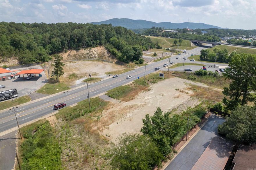 Great opportunity for someone for either a gas station, convenience store or whatever you can imagine that would be easy access to Hwy70 exit. Location, Location, Location with the proposed redirection of the exit and stop light at Hwy 70 and Airport rd.