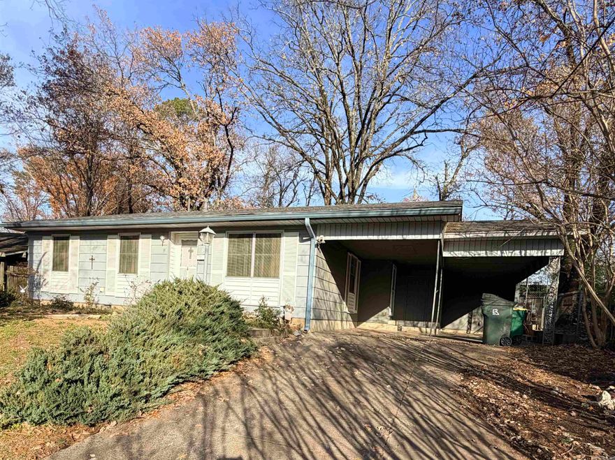 This house would be a great first time homeowner house or investment property.  It has 3 bedrooms with 1.5 baths and is located just off Cantrell Road and convenient assess to shopping, restaurants, medical facilities, and I-430.  Fully Fenced Backyard.  Covered Back Patio.  2 Storage Closets off the Double Carport.  Hardwood floors in Living Area and all bedrooms.  Washer and Dryer Convey.  Roof replaced in 2023.  Hot Water Heater replaced 2019.