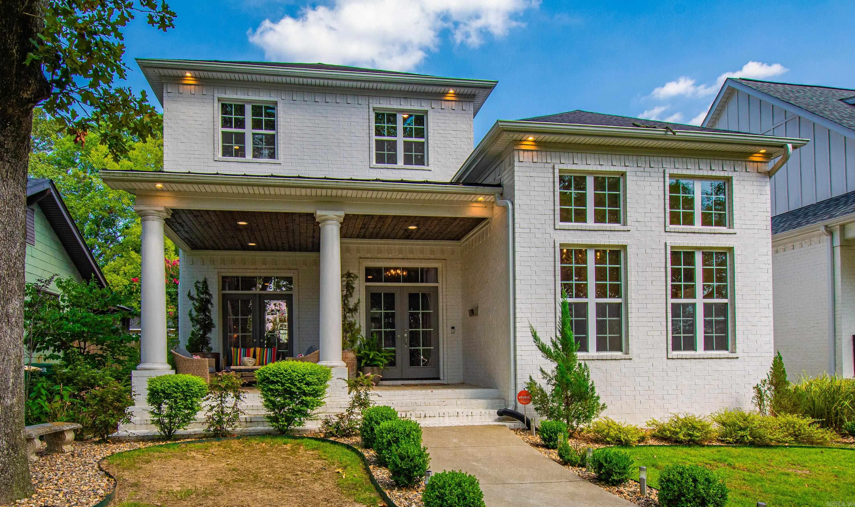 Nestled in the coveted Hillcrest subdivision, this stunning home is a masterpiece. This 2017-built residence stands out, boasting 3 bedrooms, 2.5 bathrooms, and a 2-car garage, it's a haven of modernity. Step into a serene courtyard that's both a private oasis and a focal point of the open floor plan. The main floor hosts the primary bedroom suite, offering both convenience and seclusion. The chef's kitchen is a culinary delight, complemented by dual living areas. High-end finishes grace every corner, and quartz countertops adorn the kitchen. A unique feature, the dog suite, adds to the home's allure, catering to every family member. This home isn't just a residence; it's an embodiment of refined living.