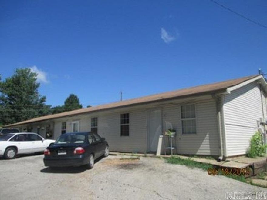 This apartment is conveniently located on the west side. Central heat and air. Electric stove and refrigerator are furnished. Water and sewer are included in the rent. Tenant pays for electricity, trash and cable/internet. Unit has washer/dryer hookups. Application required with non-refundable application fee charged.