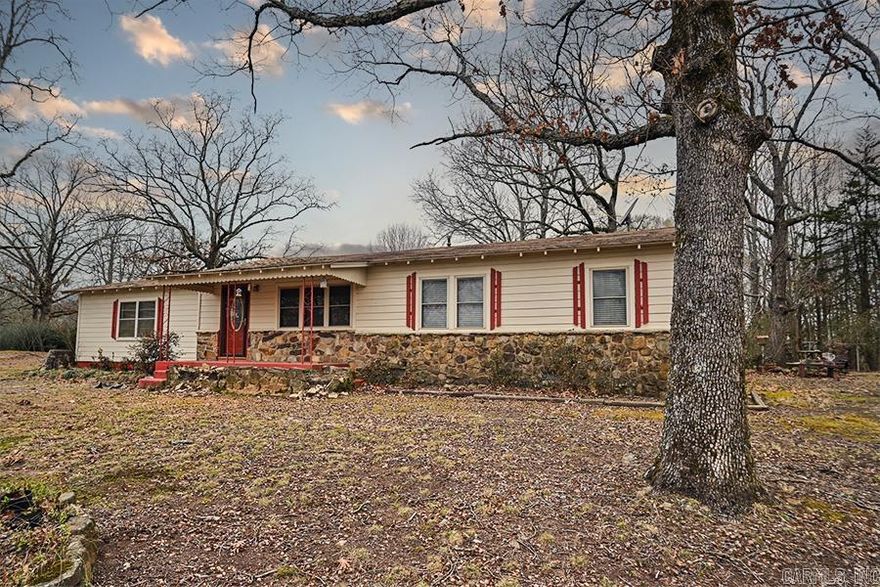 Beautiful hilltop Home on 3 acres just off of Hwy 8 west with a commanding view of the country side!  The winding driveway up the rise to the House is complimented by the Large Trees scattered across the Property!  The front Porch is inviting as you approach the nicely laid out House!  The 3 bedroom/2 bath house is well maintained and features a very nice screened in back porch.  The Home offers the advantage of having propane Heat, propane water heater and propane cook stove. There is a well built and very usable 16 X 16 storage/craft building.  A 18 X 22 Shop/work rooms building in the back is very beneficial for the hobbyist or garden enthusiast! The large well maintained back yard is very inviting and has lots of possibilities!  Lots of Extras with this unique Property!