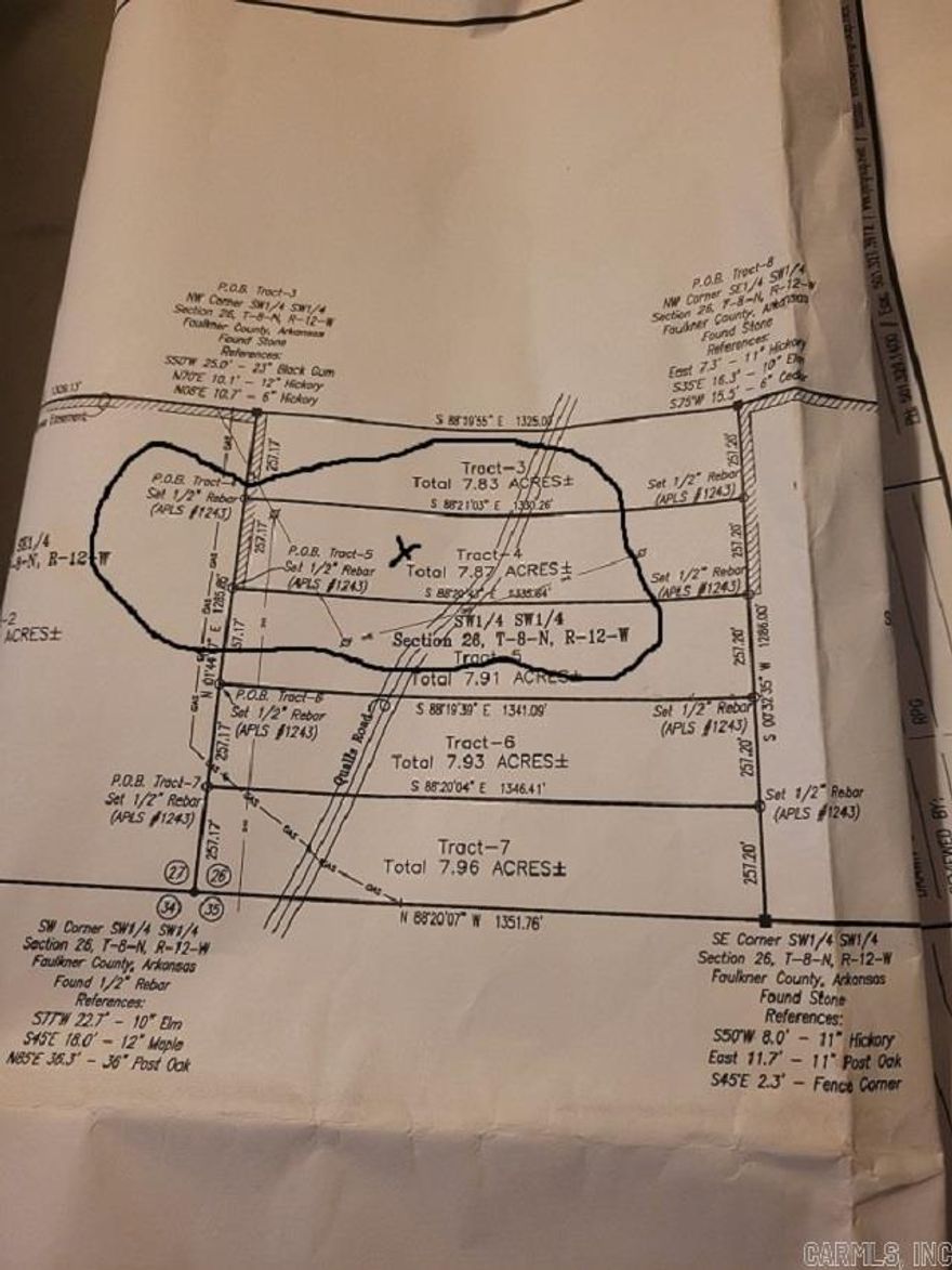 SHARE A POND WITH THE ADJOINING PROPERTY. NICE BUILDING SITE ON BACK RIGHT OF PROPERTY. GREAT VIEWS TO THE EAST SOUTH EAST.