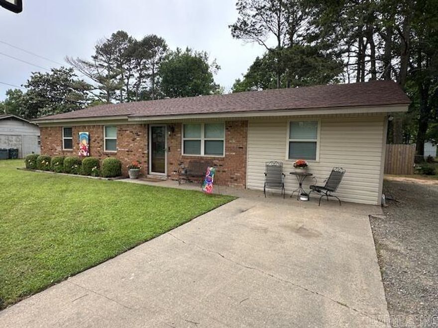Great home in a family-friendly neighborhood! This spacious 4 bedroom, 1 bath home offers approx. 1,300 sq. ft. of comfortable living space. Several updates have been completed within the last 5 years, including new flooring, roof, HVAC system, ductwork, exterior front door and storm doors on both front and back. The spacious primary bedroom is set apart from the other bedrooms, providing added privacy. Large fenced back yard ~ plenty of room for your critters & a storage shed. Don't miss your chance to see this one ~ it won't last long!! Call today to schedule your showing. ****AGENTS SEE REMARKS****