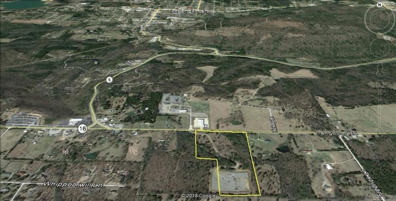 Prime Development Opportunity In Heber Springs! 660 feet of Highway 16 frontage. Discover an exceptional 17-acre m/l property perfectly situated near the intersection of Highways 16 and 25 in Heber Springs. This level, buildable acreage offers an ideal foundation for your dream home or a thriving business. Enjoy the convenience of being just minutes from world-class trout fishing on the Little Red River and the charm of downtown Heber Springs. With multiple potential building sites along the road, the possibilities for development are truly endless. Embrace the park-like setting, where a mix of fields and timber attracts abundant wildlife. Utilities available. Mineral rights convey.