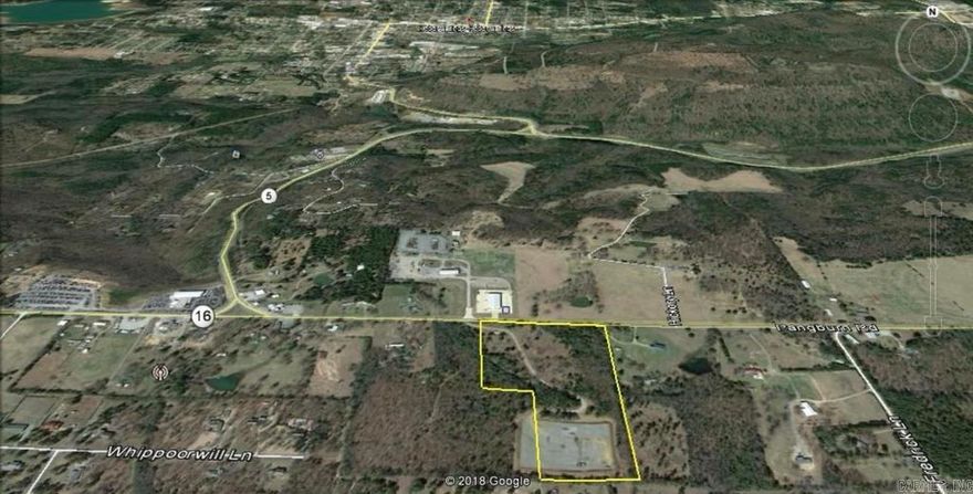 Prime Development Opportunity In Heber Springs! 660 feet of Highway 16 frontage. Discover an exceptional 17-acre m/l property perfectly situated near the intersection of Highways 16 and 25 in Heber Springs. This level, buildable acreage offers an ideal foundation for your dream home or a thriving business. Enjoy the convenience of being just minutes from world-class trout fishing on the Little Red River and the charm of downtown Heber Springs. With multiple potential building sites along the road, the possibilities for development are truly endless. Embrace the park-like setting, where a mix of fields and timber attracts abundant wildlife. Great for hunting! Utilities available. Mineral rights convey.