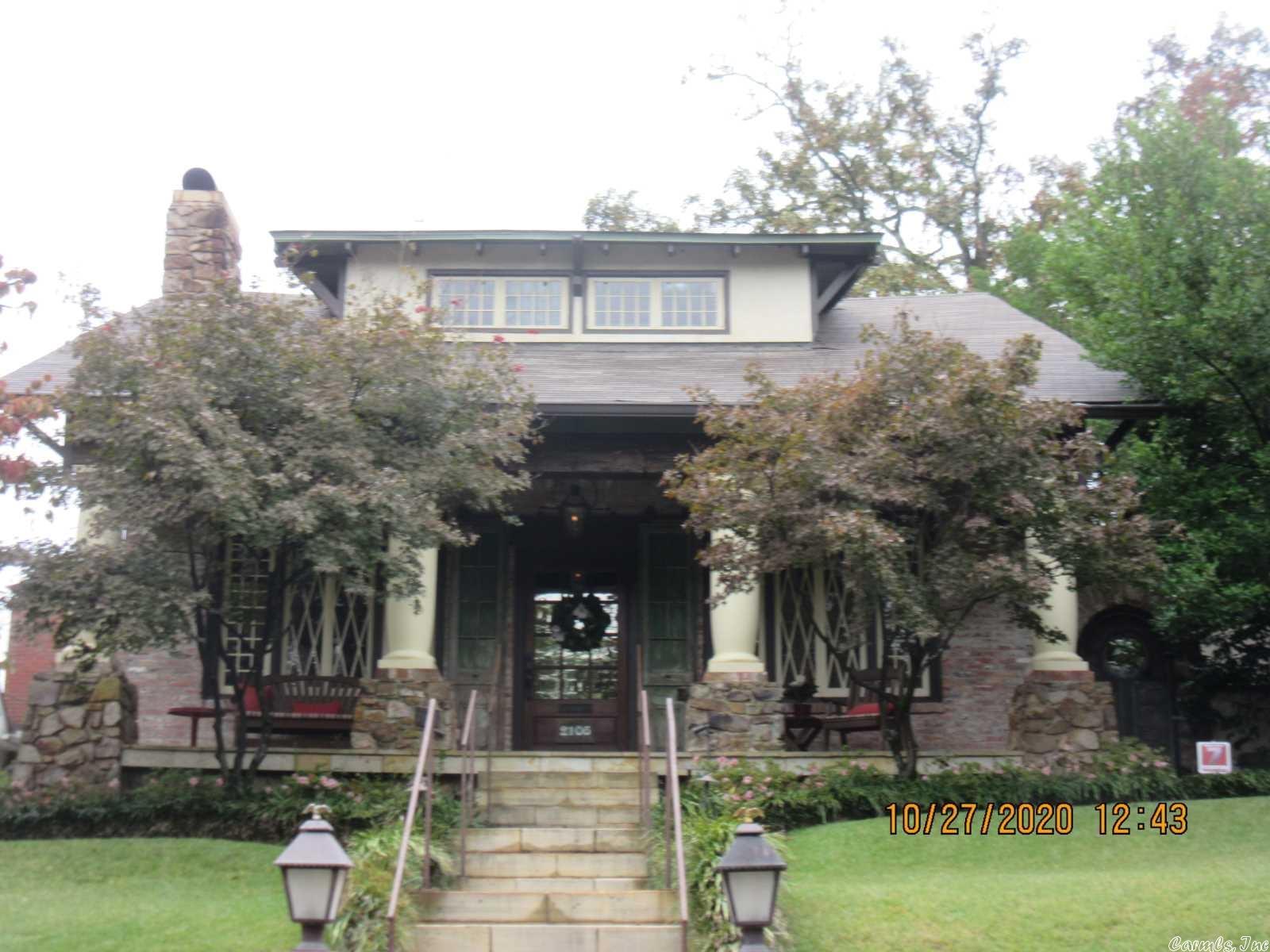 Loaded with charm and character. Handsome entry and living. Opens into kitchen and family living overlooking private terrace and grounds. Main level with primary suite and bath with steam shower and heated floor, library, great room, bar. 3 fireplaces, 1/2 bath, dining. 3 BR 2 BA up, tankless water heater, generator. Rear load covered parking. Easy walk to CCLR