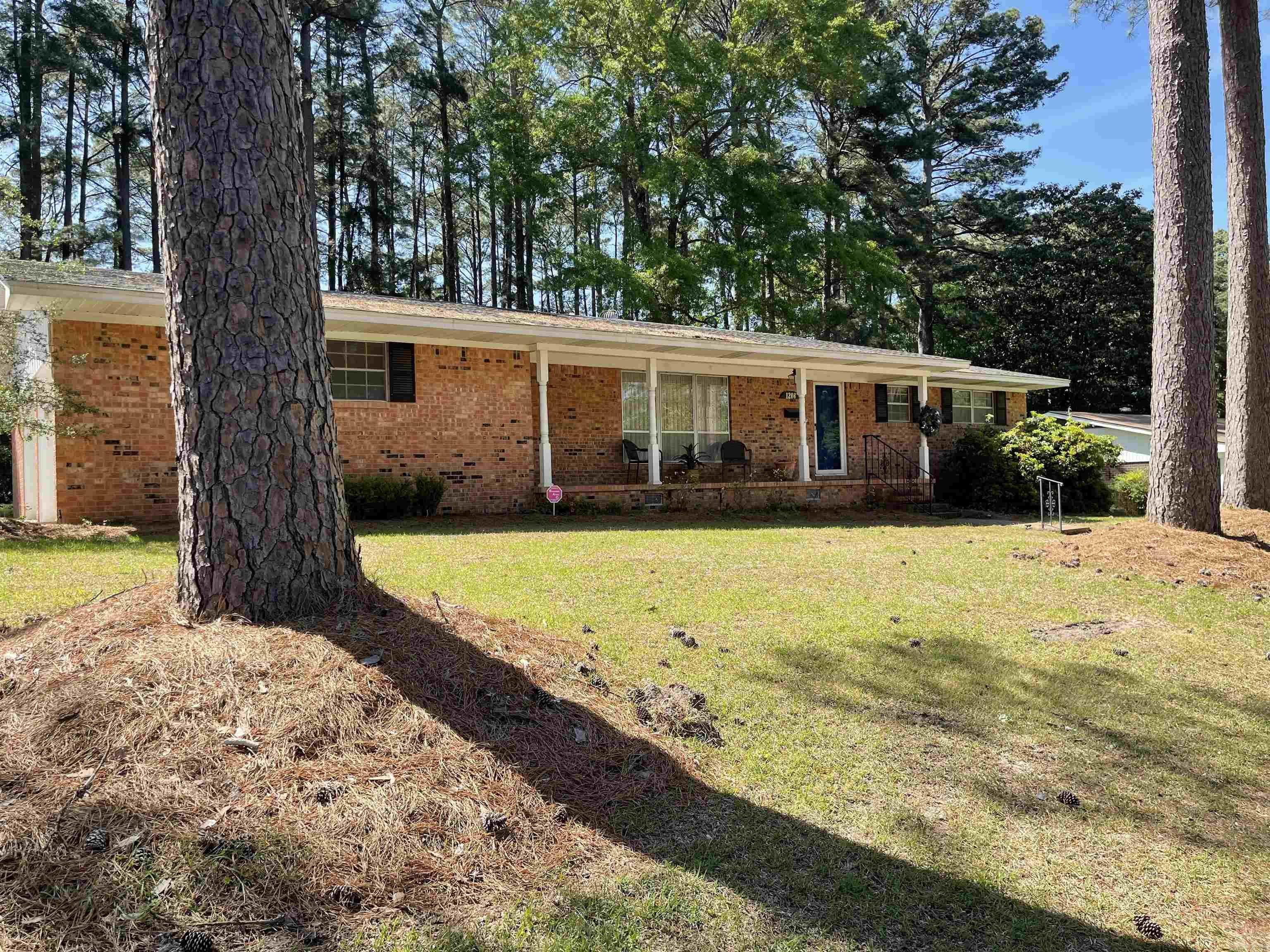 Great Neighborhood, great Street, great House!!! Well maintained and move-in ready. This gem has been updated and has new flooring and lighting. The kitchen has beautiful quartz countertops and marble backsplash. Stainless appliances will remain. The Bedrooms are spacious and have plenty of storage. The master bath has been updated with new double vanity and tile in the bath. The Laundry room is conveniently located close to the bedrooms and baths. The double garage has a workshop/craft room for DYI projects. The shady backyard has a patio for entertaining and cookouts. The storage building will also remain. There is a sprinkler system and a security system. Backyard backs up to woods for extra privacy.
