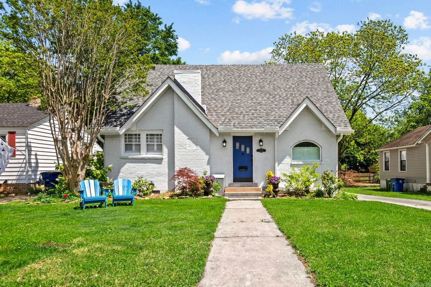 Beautifully remodeled historical home combines timeless elegance with modern convenience, offering a perfect blend for comfortable living & entertaining. With 3 bedrooms & 2.5 baths, this property maintains its original charm through well-preserved hardware & rich hardwood floors, providing an inviting warmth that resonates throughout the home. At the heart of this residence is an open floor plan that flows seamlessly from room to room. The kitchen is a chef’s delight, featuring a central island, breakfast bar, granite tile countertops. Ample storage is provided by the abundance of cabinetry, and meal preparation is made easy with the inclusion of a new double oven. Adding to the home’s appeal is the office/sunroom, which also houses laundry area. Newer roof 2021 and HVAC 2019. Upstairs includes another living space, full bedroom plus full updated bathroom with extra storage. BONUS: an additional 2 car detached garage and 1 full bedroom apartment included w/ separate utilities (515 extra sq/ft)!! Property also offers a carport for parking or a nice patio for relaxing. Don't miss this rare opportunity to live in this great historic neighborhood.  Setup a Showing Today.