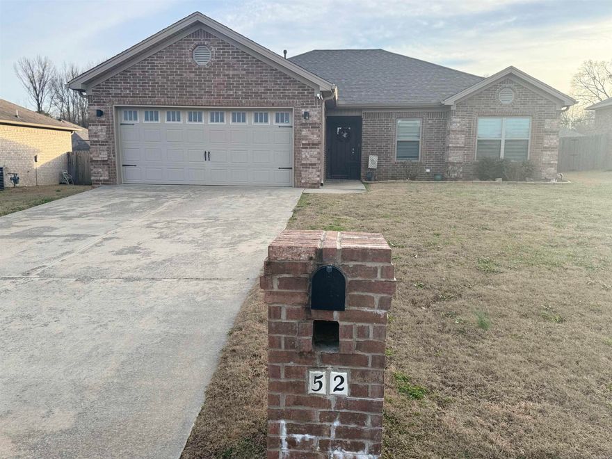 immaculate and truly move-in ready, this beautifully appointed 1,520 sq ft home is located in the highly desirable Cabot School District. Thoughtfully designed with elegant custom crown molding, the home offers refined finishes and a well-balanced, open layout ideal for both everyday living and entertaining. Luxury vinyl plank flooring flows throughout the main living areas, complemented by tile flooring in the bathrooms for added durability and style. The inviting living room is anchored by a cozy gas fireplace, creating a warm and welcoming focal point for gatherings or quiet evenings at home. Recent upgrades include a newer roof and gutters (2022) and a water heater (2024), providing added value and peace of mind. The spacious primary suite features a stylish, modern bath complete with a jetted tub, walk-in shower, and two generous walk-in closets. Two additional bedrooms offer flexibility for guests, a home office, or additional living space. From the impressive curb appeal to the pristine interior, this home reflects exceptional care and quality craftsmanship, a rare opportunity to own a turnkey property with upscale touches throughout.