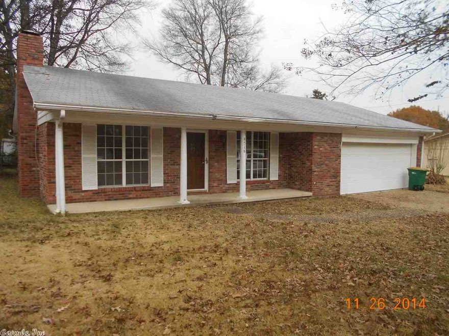 Open Living/Dining Combination W/FP, Kitchen Has Breakfast Area And Bar. Patio Out Back Off Breakfast/Kitchen Area. Fenced Backyard.  Property Sold AS-IS. AGENTS: See Confidential Remarks!!