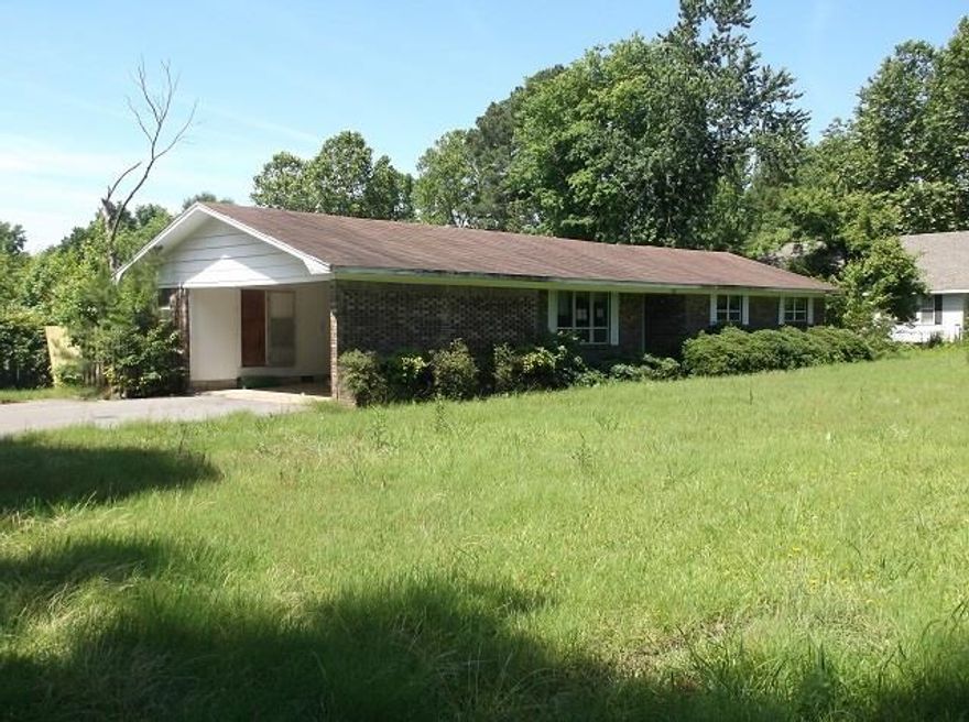 Sold as is this property offers .84 acres large home with in-ground pool does need work. There are 3 bedrooms, 2 baths, great room. This is a great investment property stop and take a look.