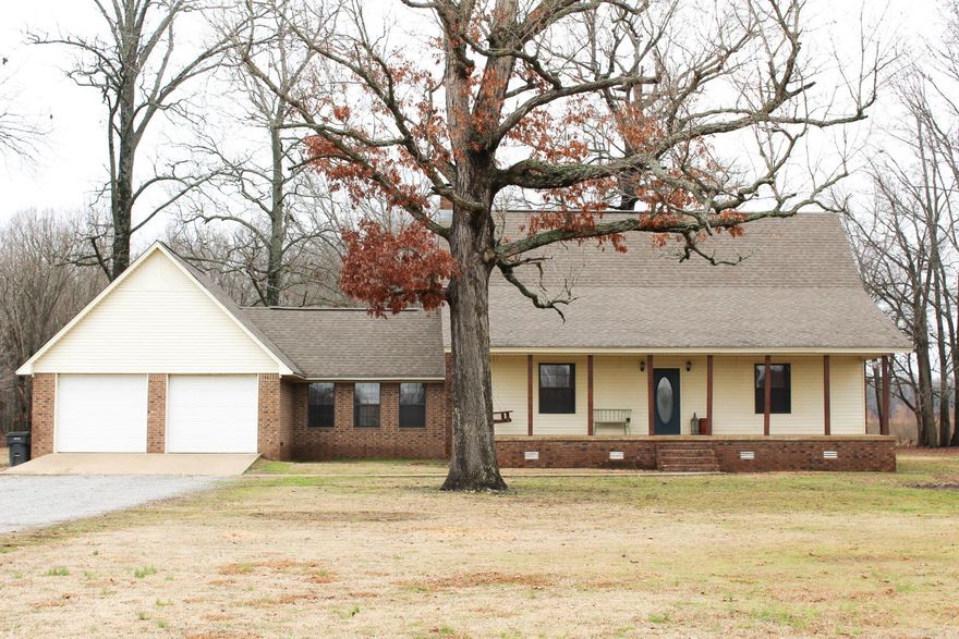 Look at this charming country home in Bald Knob! This property is perfect for those who love the outdoors, being located just minutes from Hurricane Lake and all of the public hunting and fishing land Bald Knob has to offer. With 2.15 acres of land, there is plenty of room to start a large garden, pursue hobbies, or simply enjoy the great outdoors. The property boasts a large mud room and a 2 car garage with a storm cellar, providing ample storage space for all your belongings. Inside the home, you'll find a cozy sitting area upstairs that can be used as another living room, a craft space, or anything else you can imagine. The property also features a steel barn/building in the backyard. The central heat and air unit was replaced in 2017. The hot water heater was replaced in 2018 and the roof was replaced within the last 10 years. Don't miss out! 12 Minutes from Bald Knob.