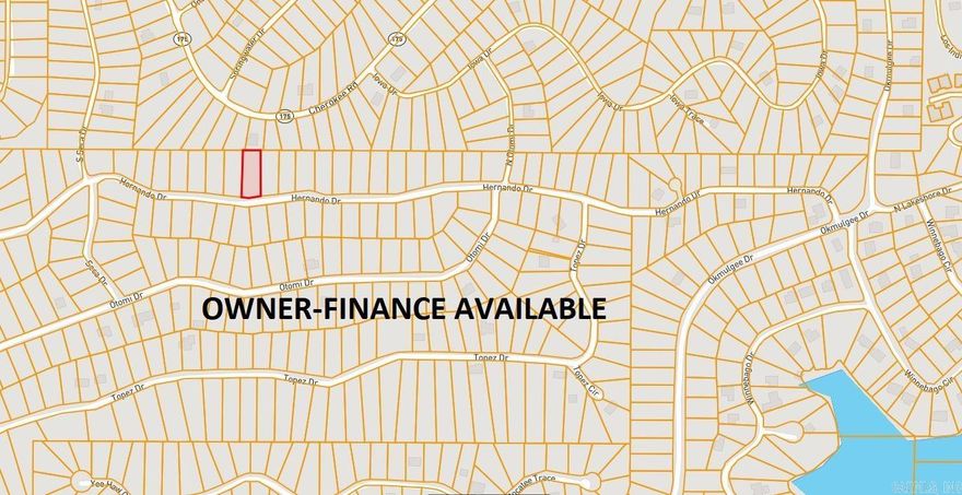 Owner-finance for easy terms. Cash buyers can pay by debit or credit card as well. Nice size lot to develop or hold for future value. Public water and electric are available to run to property and will need septic. Owner/agent. Finance is an extra $50 with no interest or prepayment penalty. 5 months at $189 and closing costs are included. Buyer responsible for any/all taxes and lots sold "as-is".  Parcel ID# 306-00021-000