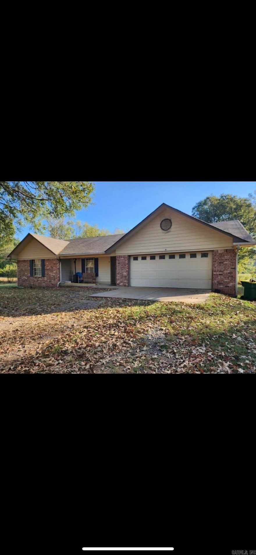 Country living without being too far from the city! This 3 bed, 2 bath home sits on nearly an acre and is completely fenced in. Entertain guests in the nice sized living room and kitchen, then sit down to eat while you admire the nature and wildlife from the bay window. New vinyl flooring in the living room and hallway. New a/c unit in 2023. Schedule an appointment to see this one today! Agents see remarks.