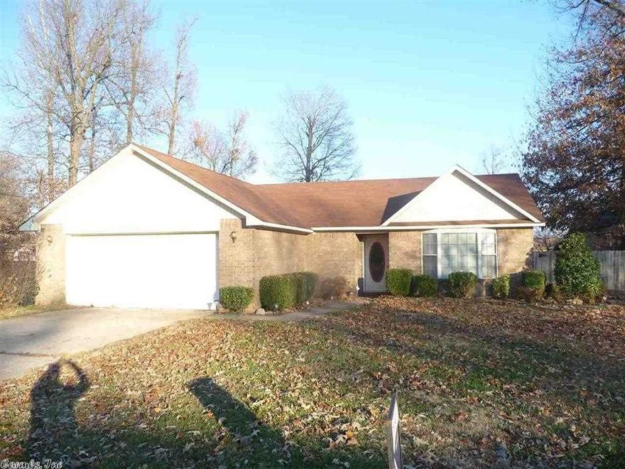 Sweet 3 bedroom 2 bath home with spacious fenced in yard.