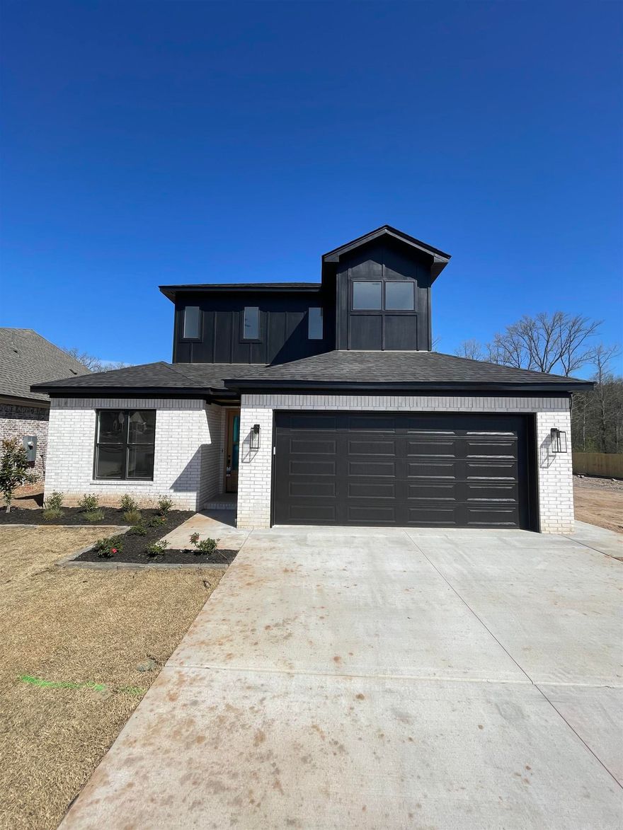 Welcome to Edgewood, the newest gem in luxury living in West Little Rock! Nestled amidst lush landscaping and mature trees, Edgewood offers a tranquil retreat while remaining conveniently close to the best shopping and dining in the area. Enjoy the ultimate ease with our included lawn maintenance—say goodbye to mowing forever and spend your time relaxing in your beautiful new home! This single-level residence, featuring 3 bedrooms and 2 full bathrooms, is designed to impress with its thoughtful layout. The primary suite is a private sanctuary, complete with a soaking tub, oversized walk-in shower, and a custom closet that fulfills every dream. Designer finishes and exceptional craftsmanship are evident throughout, elevating your living experience. Perfect for entertaining, the open-concept design includes a chef's kitchen with quartz countertops, custom cabinetry, and more. And don’t miss the charming outdoor fireplace, ideal for cozy Fall evenings on your back porch.