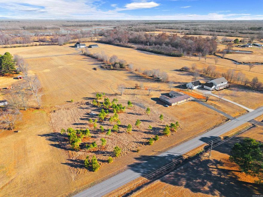 Build Your Dream Home! This beautiful .9 acre tract located outside city limits offers the perfect blend of privacy and flexibility. The property is partially cleared, unrestricted, and level, making it ideal for building your forever home. Utilities are available at the road, helping streamline the building process. Enjoy peaceful country living with plenty of space for a shop, garden, animals, or outdoor recreation. Don’t miss this opportunity to own acreage with endless potential in a quiet rural setting!