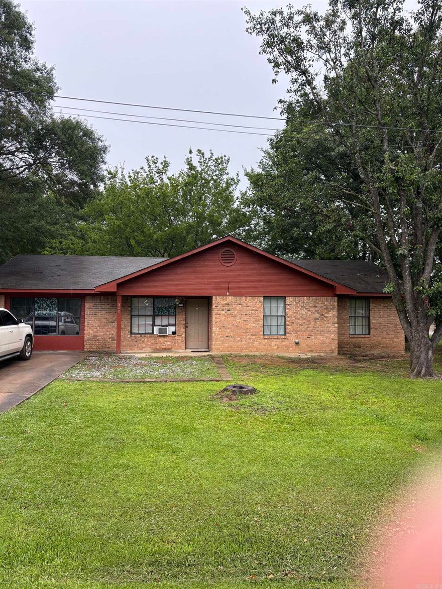 Brick home located in the heart of Mineral Springs, offers approx 1,600 sq ft of living space, 4 bedrooms and 2 full baths. Spacious living room, kitchen/dining combo with breakfast bar.  CH/CA, large laundry room with extra storage, 10x16 storage building, on a large corner lot.  Contact or office for more details or to schedule a viewing.