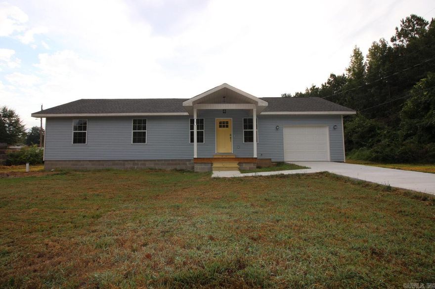This newly built home is located in a quite neighborhood at the end of a cul-de-sac.  After a few finishing touches, this 3 bedroom, 2 bath home with an attached one car garage is ready for you to move in and call it home!  SEE AGENT REMARKS