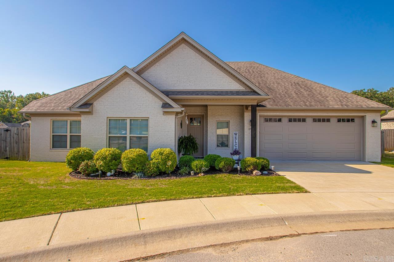 Beautiful & immaculate, extremely well-maintained home in The Maples subdivision. This home has 3 bedrooms, 2 baths, & 1800 sqft! There is brand NEW LVP flooring throughout the entire house! You will love the open floor plan of this home! Living room has 3 large windows looking out to the private backyard. Living room also has built-in bookcases on either side of the wood burning fireplace. There is also 10 foot ceilings in the living room! Kitchen & living room are open to each other. Kitchen has granite countertops, stainless steel appliances, pull out drawers in cabinets. There is also a large dedicated pantry. Several of the kitchen cabinets have pull outs in the cabinets! There are 2 guest bedrooms that are separate from the primary bath. Primary bathroom has 2 separate closets, tile shower with a bench, & granite countertops! Primary bedroom has tray ceiling and LVP flooring! This house sits in a culdesac. There is covered backporch perfect for relaxing! Greenspace behind the house!!! This house looks new! This is one you will need to see!!!
