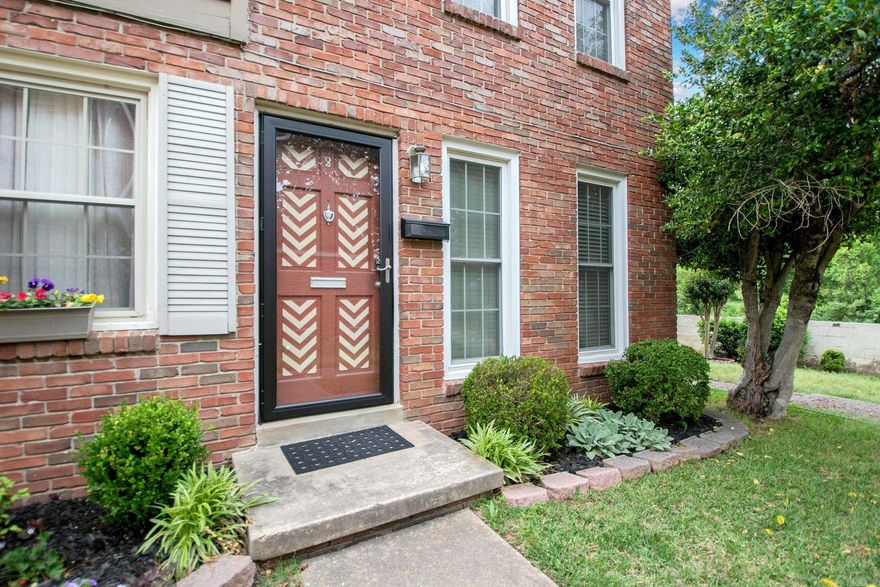 Brick condo complex conveniently located off Rodney Parham Road.  Main level has spacious living room, kitchen with granite countertop and a half bath.  Two large bedrooms and a full bath upstairs.  Inviting private patio off the kitchen with a separate room for the washer and dryer and storage. This condo is an end unit giving you easy walk around access.  Condo fee covers water, grounds, roof, gas, water, and termite policy.
