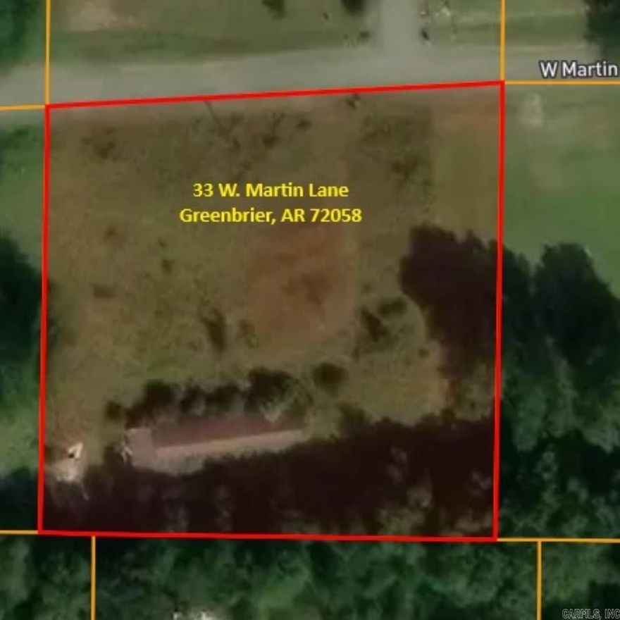 Opportunity awaits at 33 W. Martin Lane in Greenbrier! Ideal for investors or buyers looking to build. Existing dwelling present with demolition already quoted. Buyer to verify condition and functionality of all utilities. See confidential remarks for additional details.