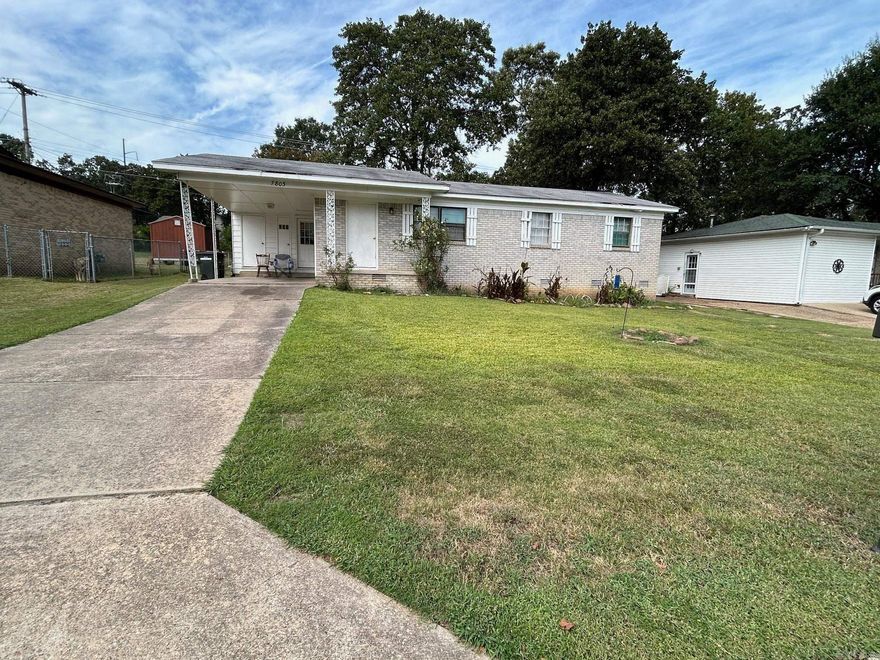 Great location! Great house! 3 bedrooms 1.5 bathrooms. Flat Yard! Updated kitchen countertop! Laundry room off of kitchen. 1 Car carport Sold Before Listed.