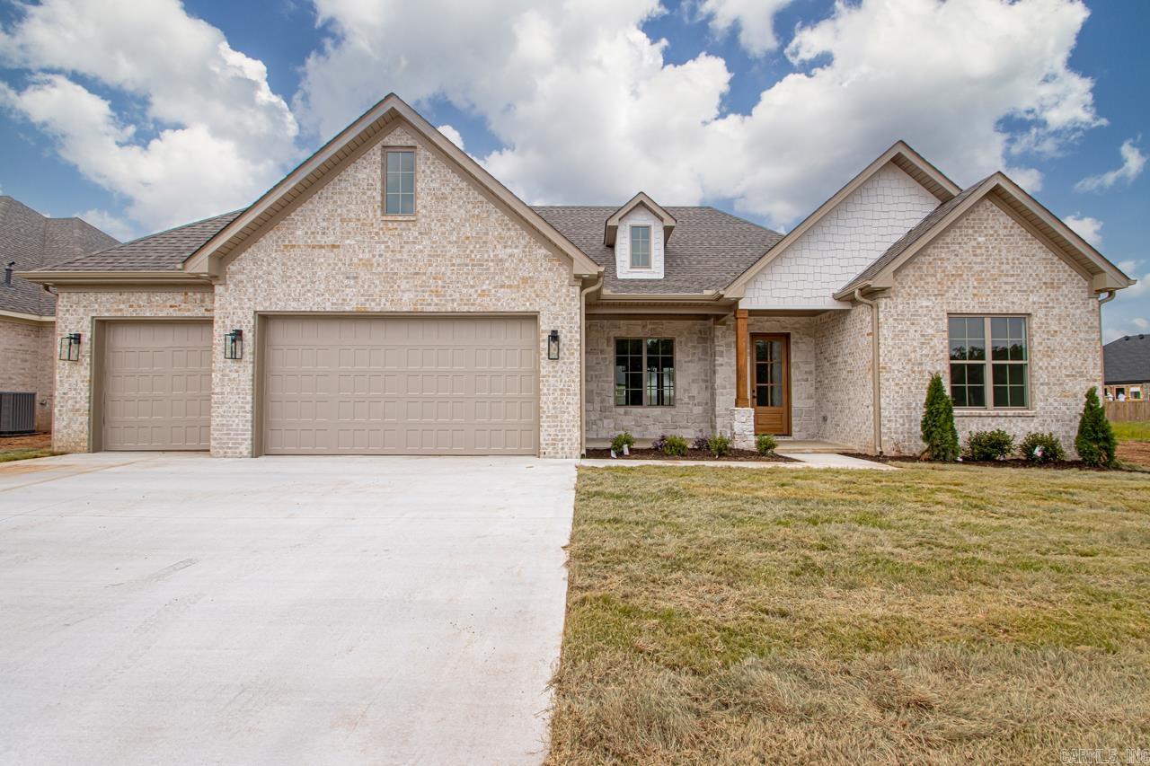 Welcome to 512 Corondelet Lane in the heart of the Country Club of Arkansas in Maumelle!! This STUNNING New Construction offers you 4 Bedrooms and 3 FULL Baths with a 3 Car Garage!! Enjoy the open concept of your kitchen, dining and your living room. You will love all the natural light that will come in while you look out those beautiful windows and double back door. The backyard is the PERFECT size for entertaining. Schedule your showing TODAY!