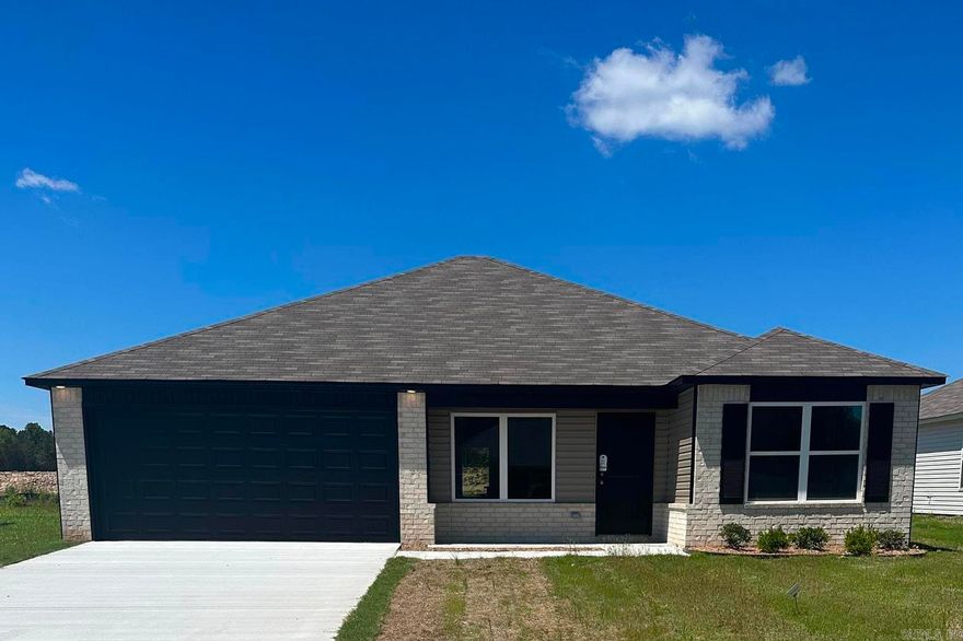 Discover the captivating Carnegie II plan, distinguished by its inviting covered entryway and beautifully landscaped front yard that exudes curb appeal. This thoughtfully designed home encompasses 4 bedrooms and 2 bathrooms, providing ample space for comfort and privacy. The spacious living room offers a welcoming environment for relaxation and gatherings. The kitchen is a chef's delight, equipped with energy-efficient appliances, abundant counterspace, and a convenient pantry for storage. The adjacent laundry room, situated just off the garage, ensures practicality for families of any size. The master suite includes a luxurious walk-in closet, enhancing the home's appeal and functionality. Explore more about this remarkable home today!  **SEE SHOWING REMARKS & AGENT REMARKS FOR IMPORTANT INFORMATION**