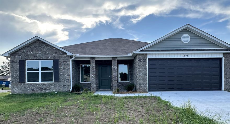 The gorgeous Washington plan is loaded with curb appeal with its charming covered front porch, brick columns, and arch-top windows. This home features a split floor plan with 4 bedrooms, 2 bathrooms, an inviting entryway, a spacious master suite, and a stunning kitchen/dining area fully equipped with energy-efficient appliances, ample counter space, and a convenient pantry. Learn more about this home today! **SEE SHOWING REMARKS & AGENT REMARKS FOR IMPORTANT INFORMATION**