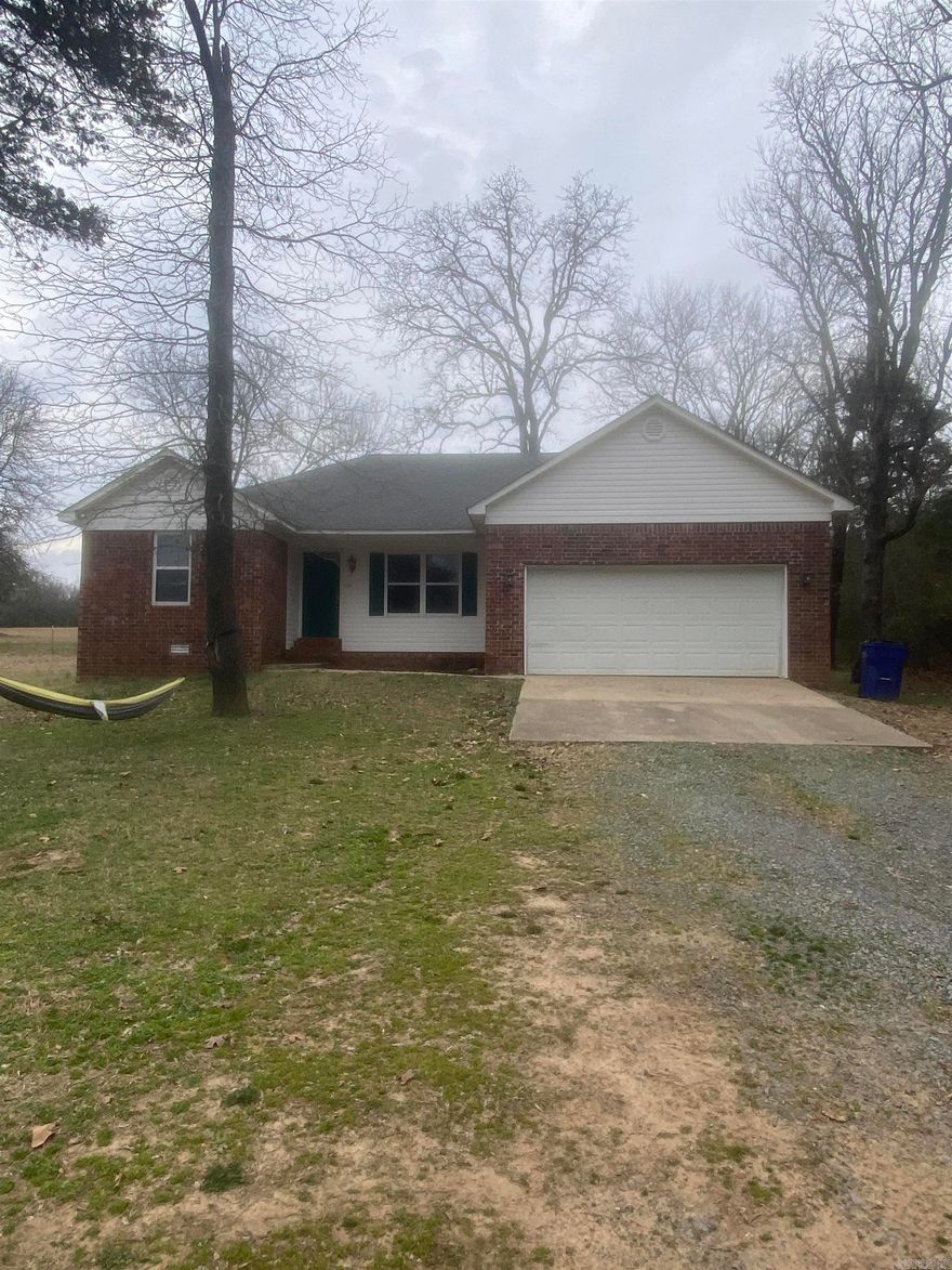 Cute little home that is not in a subdivision, so you can have some freedom. Great large yard for space to have your friends or plant a garden. This property is outside the city limits. It is located with a county feel but yet close to convience. See agent notes.