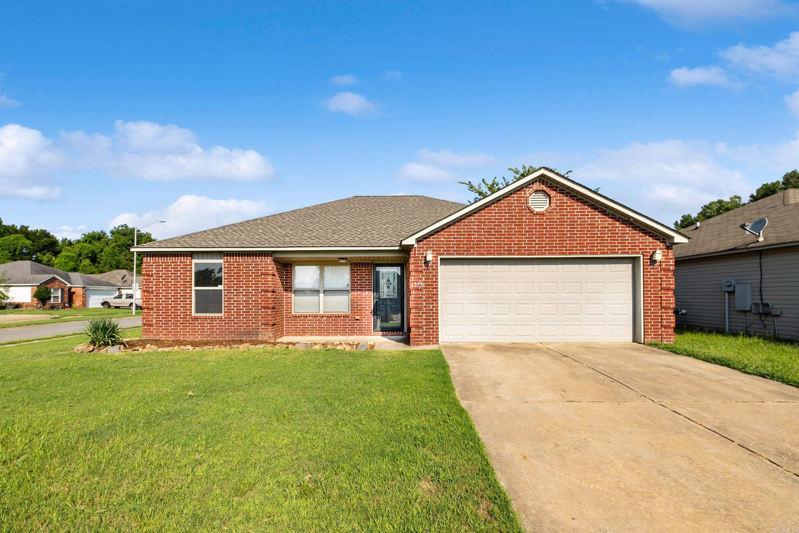 WELCOME HOME - 3 BED 2 BATH home with a BONUS room. The home is located on a large corner lot with ample frontage, covered front porch and fenced backyard for family and friends to enjoy. It features a split floor plan with the primary suite with double sink vanity and a large closet on one side and 2 guest bedrooms with a bath in the middle on the other. A nice size family room, eat in kitchen with breakfast bar lends itself to an open concept feel. The 19x19 bonus room offers opportunity for movie room, office or whatever you need to make this home YOURS. Updates. NEW AC INSTALLED 2025, NEW ROOF 2025, FRESH PAINT 2025. DISHWASHER 2022; ELECTRIC OVEN 2022, MICROWAVE 2022 LVP FLOORING 2022