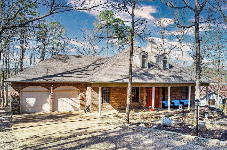 Very nice, all brick, home in a quiet neighborhood with winter views of Lake Coronado. Completely upgraded. In perfect condition. Split bedrooms. LVP throughout, no carpet. Granite in kitchen and master bath. 10 X 18 workshop below. SS appliances convey with sale. Next to common property to Lake Coronado. Extensive landscaping. Near fitness center and tennis facilities. Arkansas room. Spacious deck. Oversized two car garage. Laundry room/office. Sprinkler system. New roof 2012, new heat pump 2018. New fridge 2023, new stove 2024. POA buy in fee for new owners is $1,500.00, collected at closing.