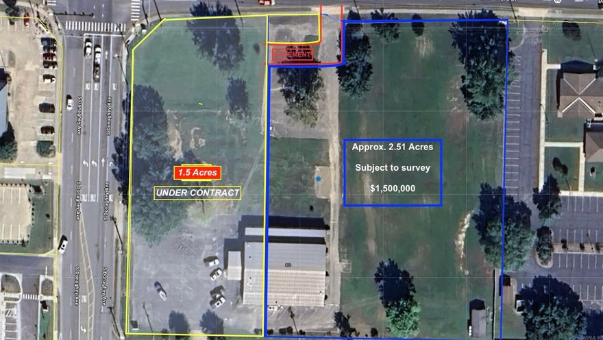 Prime location! Across from University of Central Arkansas (UCA) soccer field. Traffic count is about 34,000 cars per day! Approx. road frontage is 420' on Donaghey Avenue and 470' on Dave Ward Drive. All utilities available. Currently zoned S1. May split the property.