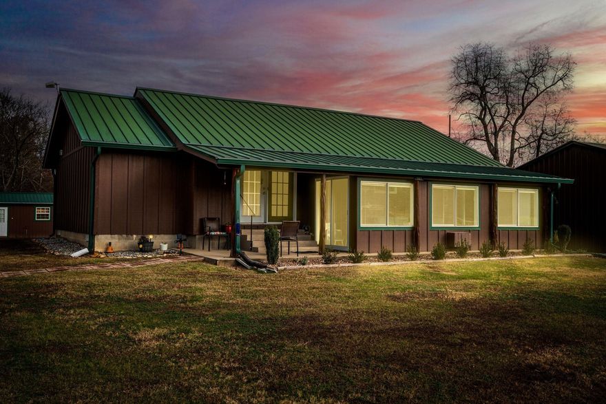 Nestled on over 8 peaceful acres, this charming 3-bedroom, 2-bathroom home offers the perfect warm and inviting space with plenty of natural light. Surrounded by natural beauty, the property provides a serene atmosphere ideal for relaxing, working, or exploring the outdoors. Those seeking a combination of rustic charm and modern functionality, you have found the right place. Whether you're a hobbyist, a nature lover, or simply searching for tranquility, this Caney Creek gem is ready to welcome you HOME! *See Agent Remarks!