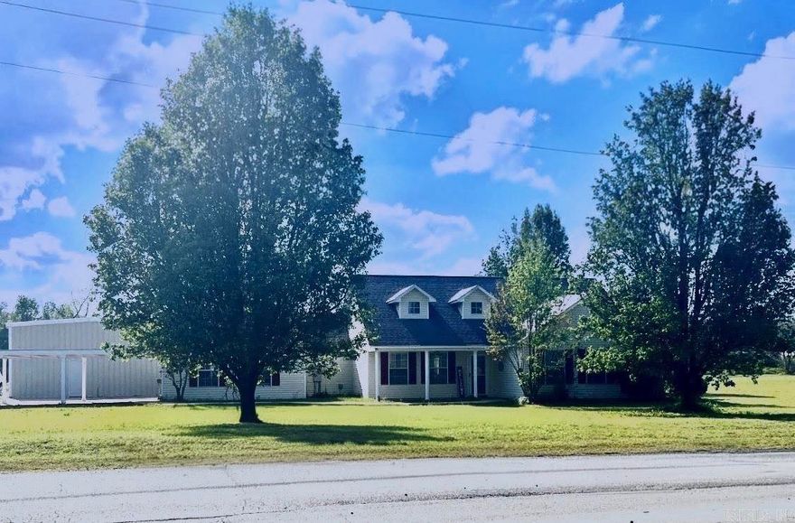 This 3-acre property offers the kind of freedom that’s getting harder to find room to breathe, room to grow, & room to truly live. Inside, you’ll find 3 bedrooms, 2 bathrooms, a spacious bonus room, a formal dining room ready to host holidays, celebrations, & slow Sunday dinners. The galley kitchen keeps everything within reach, making everyday living feel easy. Long summer days by the above-ground pool, evenings soaking in the hot tub, weekends spent under the covered patio with friends & family.  The 30x40 metal shop isn’t just a building, it’s space for your projects, your toys, complete with a built-in safe room for added peace of mind. There’s room here for it all, RV, boat, ATVs, & more, with multiple parking areas, space to spread out. You have the flexibility to create the lifestyle you’ve been dreaming of, gardens, animals, or simply wide-open space to call your own. A second homesite with existing utility connections offers even more opportunity. Set on a corner lot, you’ll enjoy that peaceful, country feel…yet still be just minutes from shopping, dining, outdoor adventures near the Arkansas River & Petit Jean. This isn’t just a property. It’s the lifestyle!!