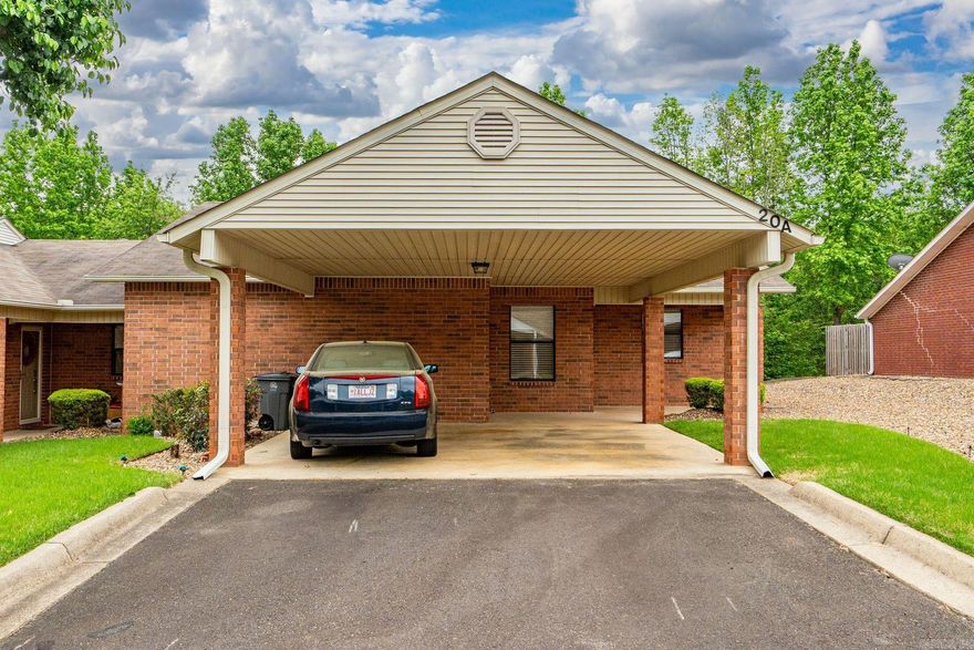 Charming and cozy home in The Oaks on Pakis Street, conveniently located behind Belk’s at Cornerstone. Close to shopping, restaurants, banking, and the hospital, this well-kept 2001 pet-free home offers approximately 1,300 sq. ft. with 2 bedrooms and 2 bathrooms.  The kitchen features attractive countertops, a double sink, pantry, and a comfortable breakfast area. The owner has completed several updates and replacements throughout the home.  Situated at the back of the subdivision, the property enjoys a beautiful, tree lined backdrop with no neighbors behind you—perfect for added privacy. Additional highlights include an oversized two-car carport, a walk-up floored attic with interior access, and a private porch that could easily be converted into a sunroom for year-round enjoyment and a fully fenced backyard.