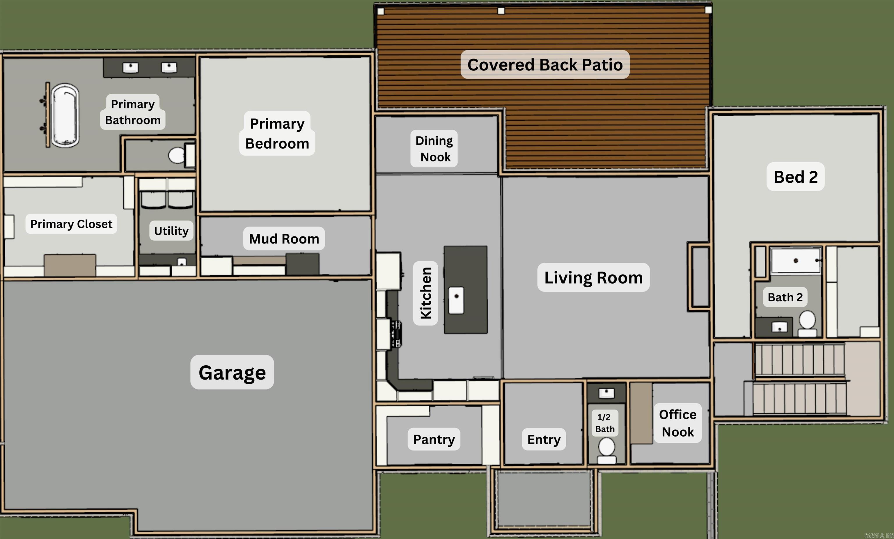 CHENAL VALLEY "FALSTONE COURT" - Residential
