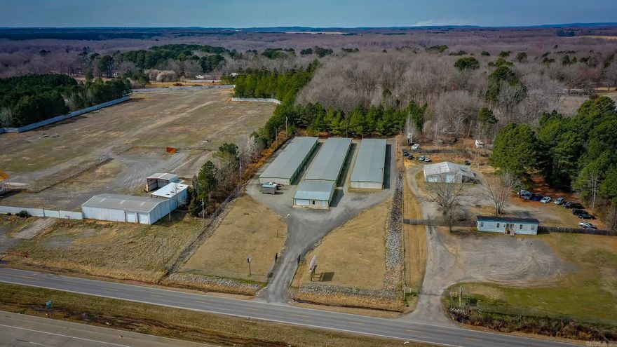 Established one owner mini storage business ready for a new owner. Joe's Mini Storage sits on over 3 acres, has three buildings with various sized units and has outside storage as well. There is an office and apartment space plus warehouse. Parcel is fully fenced too. Call listing agent for income and expenses.