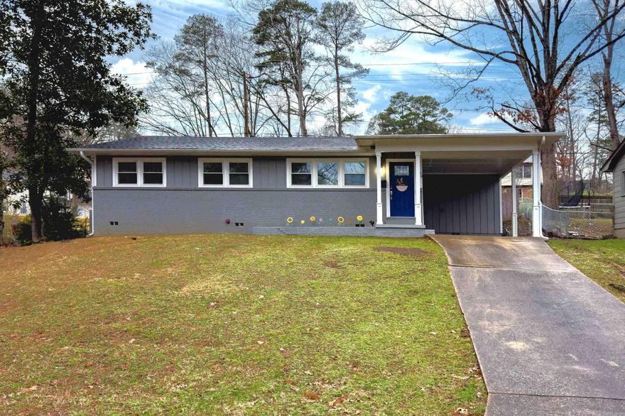 As you step inside this Kingwood home, you will notice that it has been perfectly updated highlighting its charm. The kitchen features solid stone countertops, an open floorplan, and plenty of storage. The gorgeous hardwood floors in the bedrooms and living room add to the warmth and complement the wood ceiling beams. The primary bedroom has a renovated bathroom including an all new shower. The guest bathroom has also been updated with new floor tile and fixtures. The fully fenced backyard has a perfect patio for relaxing and entertaining outdoors and a great outdoor storage building that is less than 2 years old. You will love the flexibility of the bonus room for a home office / craft room / or room for your pets. With a new roof, HVAC, and cedar fence in 2023; new windows and blinds, leaf guard gutters and downspouts, extra insulation & a wifi thermostat, and fresh interior paint in 2022 - this home is move in ready!