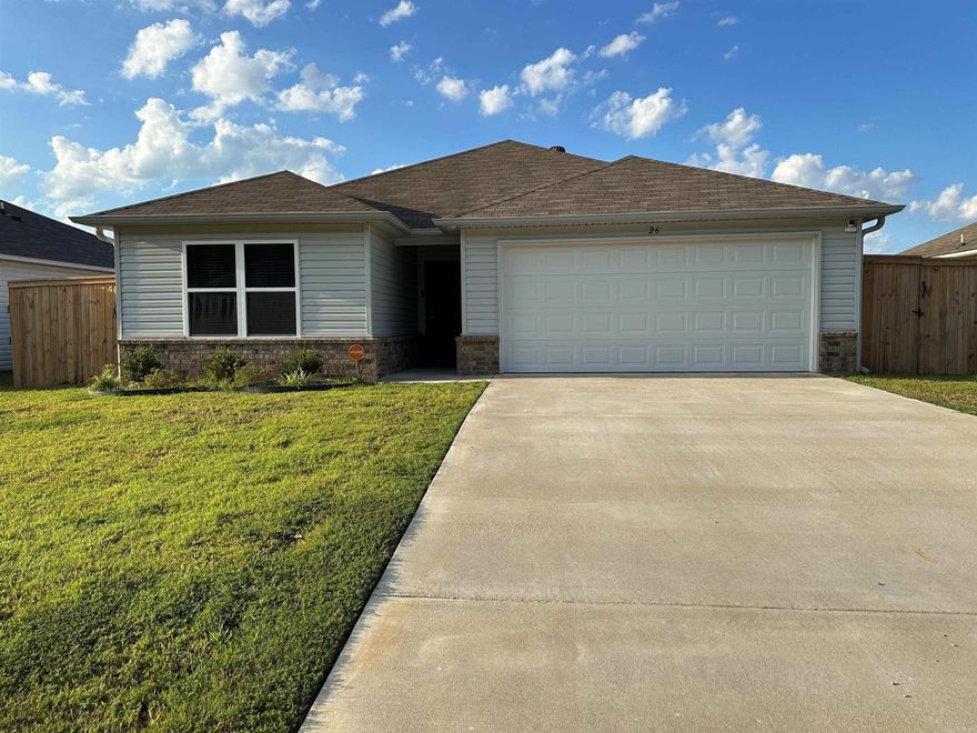 PRICED TO SELL - WONT LAST LONG! Energy Bills Under $15/Month!  DON'T MISS THIS ONE! This stunning 3BR/2BA home in Conway boasts over $100K in premium upgrades you literally can't find anywhere else!  PAID-OFF SOLAR + BATTERIES = $13/month electric bills (neighbors pay $300+!) WHOLE-HOUSE GENERATOR = Never lose power when the neighborhood goes dark LEVEL 5 TORNADO SHELTER in insulated garage - ultimate family protection CUSTOM OFFICE/GUEST ROOM with Murphy bed desk - perfect for remote work!  INCREDIBLE FEATURES: Automatic sprinklers front & back - gorgeous lawn, zero effort! Custom built-ins throughout - pantry, pull-outs, storage galore! Open floor plan with built-in entertainment center. Master suite with dual closets & custom bathroom storage. Security system with 5 cameras + Ring doorbell, covered patio, storage shed, and fully fenced yard.  THE TRUTH: Homes with energy independence + custom features like this SELL FAST in today's market! Savvy buyers recognize incredible value when they see it.  Call NOW - this beauty won't be available long!