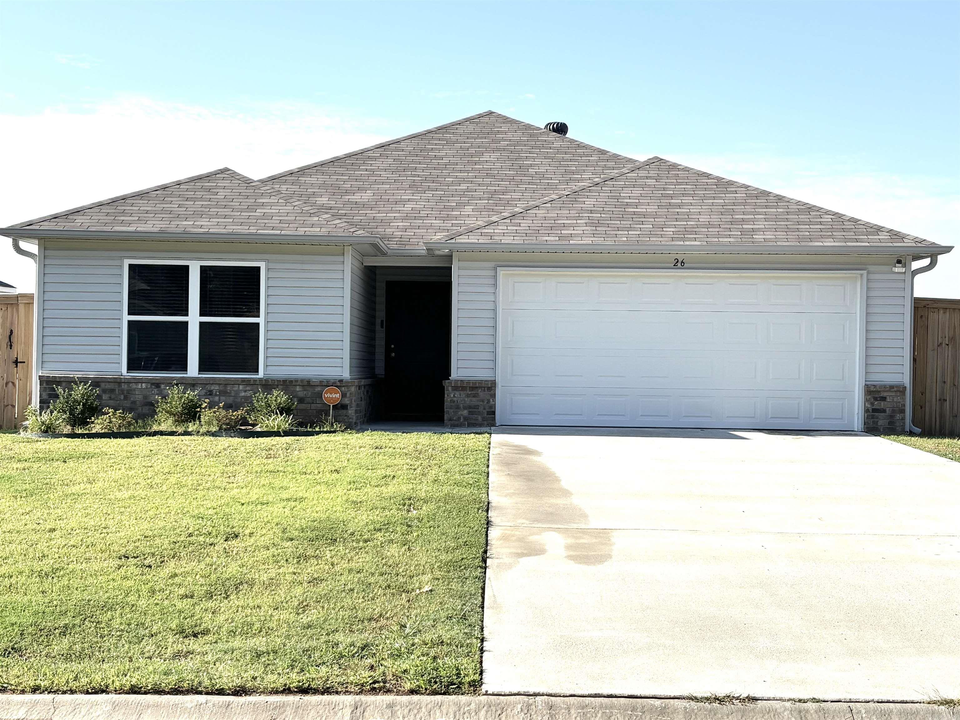 Welcome to the beautiful 3 bed /2 bath home with a fully fenced yard. Kitchen features lots of great storage, pantry and breakfast bar. Kitchen opens to the family room with a built in cabinet. Front bedroom has lots of built in storage and a Murphy bed that conveys. Outside features-shed, sprinkler system, solar panels, gutters, whole house generator and covered patio. Storm shelter in garage conveys. Laundry room has built in storage closet and shelving. Main bedroom has 2 closets, great bathroom with nice storage, tub/shower combo and LVT flooring. Security system with 5 cameras and ring doorbell. Agents see remarks