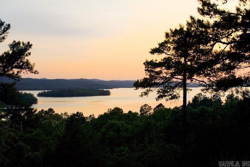 Build your dream house on this amazing lot. Unbelievable view overlooking Lake Maumelle. Gated neighborhood with basketball and tennis courts, sports field, fire pit and nature trails. Only 6 miles from Hwy 10. Private, family living at its finest. See survey under MLS documents.