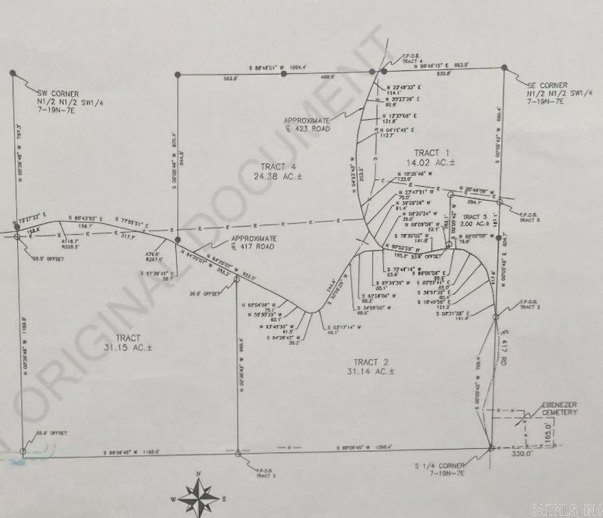 Tiny home with a storm shelter. The property has lots of gardening space  with lots of road frontage