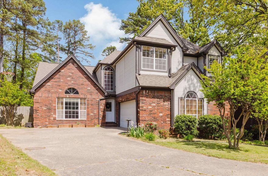 Welcome to this beautiful home located in the quiet Rainwood subdivision, close to shopping, schools, and restaurants. Enjoy a charming double-sided fireplace that warms both the spacious living room and kitchen, creating a cozy and inviting flow throughout the home. The living room also features high ceilings that enhance the open, airy feel. The kitchen offers gorgeous countertops and a large island, perfect for cooking and entertaining. The home features a master bedroom on the main floor with a walk-in closet, dual sinks, and a relaxing soaking tub with a separate shower. Additional highlights include a formal dining room, a versatile bonus room upstairs, and a large fenced-in backyard with a deck—perfect for outdoor gatherings, relaxing, and play. Recent updates include a new paint, flooring, hot water heater and appliances in 2024.